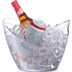 Obmin Wine Chilling 透明冰桶 M號 4L, 1組