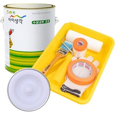 삼화페인트 아이생각 친환경 수성내부 프로 4L 페인트 도구세트, 스윗바이올렛, 4000ml, 1개
