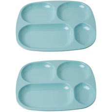 Awakensense 早晨餐盤 2入組, 祖母綠薄荷