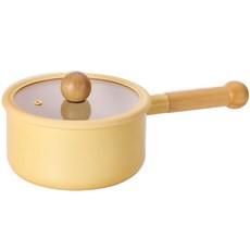 nEOFLam IH爐適用BONBON系列單柄湯鍋, 黃色, 18cm