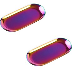 에버하우스 스테인레스 타원 액세서리 트레이 2p, 홀로그램