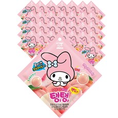 SEOJU 西洲 白桃QQ軟糖, 40g, 42包