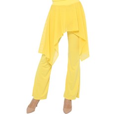 dancedome 方形喇叭褲 LDP17800, 黃色
