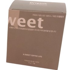 Dripink 宏都拉斯濾掛式咖啡, 10g, 7入, 1個