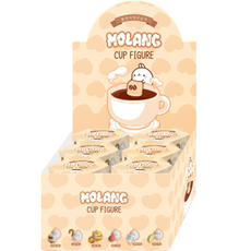 Molang下午茶杯公仔 6件組, 1組