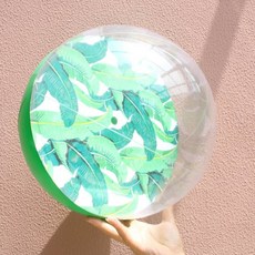 OwoluiUri 熱帶3D沙灘球, 30cm, 混合顏色