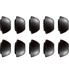 사이프 에어팟 프로 전용 이어폰 메모리 폼팁 L 10p, SF-AIPMBL, 검은색