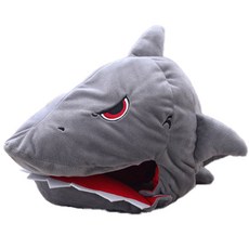 젊은이마켓 캐릭터 파티 인형모자 상어, 혼합색상, 1개