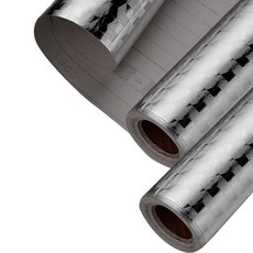 Funny Valley 廚房防油污大容量鋁箔壁貼 2入, 方塊