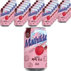 Mathilda 리치 주스, 330ml, 24개