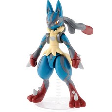 반다이 BD189515 포켓몬35 포켓몬 메가 루카리오 Pokemon Select Series, 1개