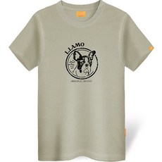 엘라모 통기성 러블리 불독 반팔 티셔츠