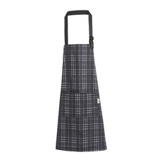 CofB 長度可調節格子防水軟圍裙, 黑色, 1個