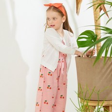 Miffy 女童貼飾涼感開襟衫