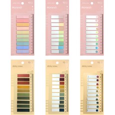 TUCO.B 索引便利貼6件組, 1套