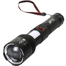 MIREU ZOOM LIGHT 手電筒 DNS-XUC6, 黑色, 1個