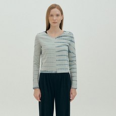 FRONT2LINE Banda扎染露臍罩衫T恤