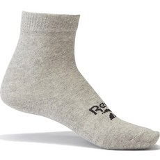 Reebok ACT FO MID 中筒襪雙入組, 灰色