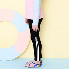 andiapple 兒童款HIT線條亮點防水緊身褲