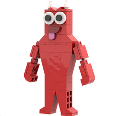 Half and Half 幼兒園樂高人物大號 Half and Half 68 件, 1個