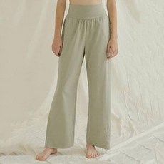 FRONT2LINE 女款Hazel棉質綁帶開衩褲