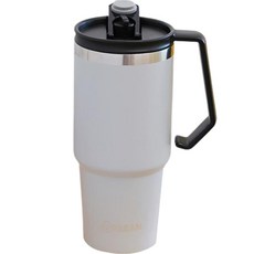 Weklean 一體式手把吸管保溫杯, 灰色, 750ml, 1個