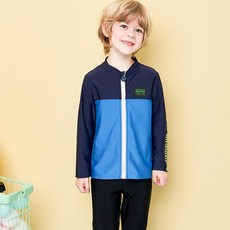 andiapple 兒童款 NEW Waikiki 拉鍊防曬泳衣