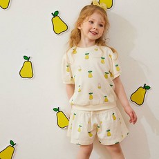 Miffy 女童透氣水果上衣+下身組 FY351206