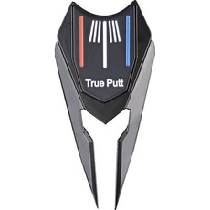 gosingle 高爾夫三線畫線器夾式果嶺叉, 黑色, 1個