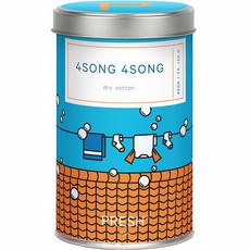 PRESH 大豆香氛蠟燭 L號, 600g, 4SONG 4SONG 乾燥棉花, 1罐