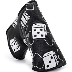 gosingle 高爾夫老虎機一字推桿套, 黑色