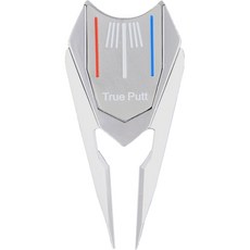 gosingle 高爾夫三線畫線器夾式果嶺叉, 銀色, 1個