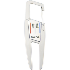 gosingle 高爾夫三合一標記環形果嶺叉, 銀色, 1個