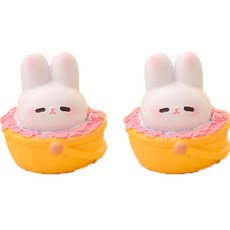 오늘의공감 인테리어 미니토끼 피규어 2p, 04