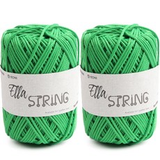 Brandyan Ella 彈力編織線, 16 黃綠色, 2個