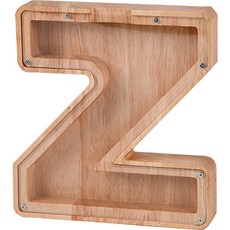 全方位字母木製存錢筒, Z, 1個