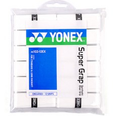 尤尼克斯 Overgrip 12p AC102EX, 白色
