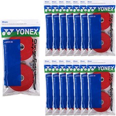 Yonex Overgrip 2 件 x 15p 套組 AC102EX, 紅色