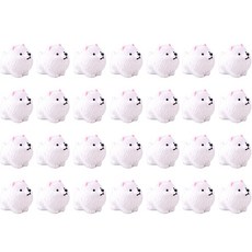 yoromkorom 迷你小狗公仔 01 28入, 混合色