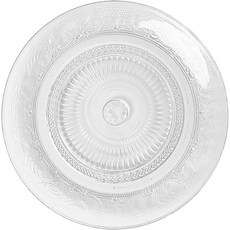 It Earth 復古甜點玻璃盤, 1個, 透明