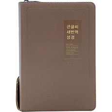 Lifebook 大字書 新譯本聖經 新讚美詩歌 RN72WBU 合訂本 PU 拉鍊 索引 摩卡棕色