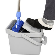 Clean Goods 易擠水滑動拖把 擠水桶 大型, 1個, -