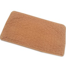 Cypress Art 高級 Cypress Cube 芯片基本枕頭, 黃泥（枕套），隨機發貨（內套）