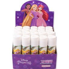 디즈니프린세스 캐릭터 고체풀 20p, 15g, 1개