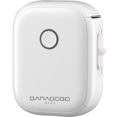 바라보고 휴대용 바코드 네임스티커 라벨 프린터, 1개, P12