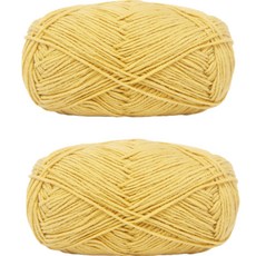 피어니스트 가벼운 뜨개질 손뜨개 면사, 11, 2개