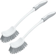 World Clean Leua 手柄多用途刷, 白色 + 灰色, 2個