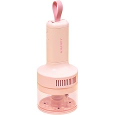 투코비 강력 흡입 충전식 데스크 청소기 C타입, 핑크, 1개