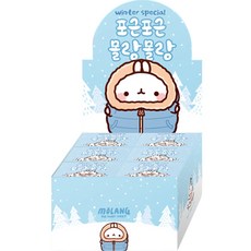 我喜歡舒適的冬季 Molang 公仔 6 件套, 1組