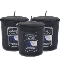 YANKee CANDLe 香氛蠟燭, 仲夏夜, 49g, 3個